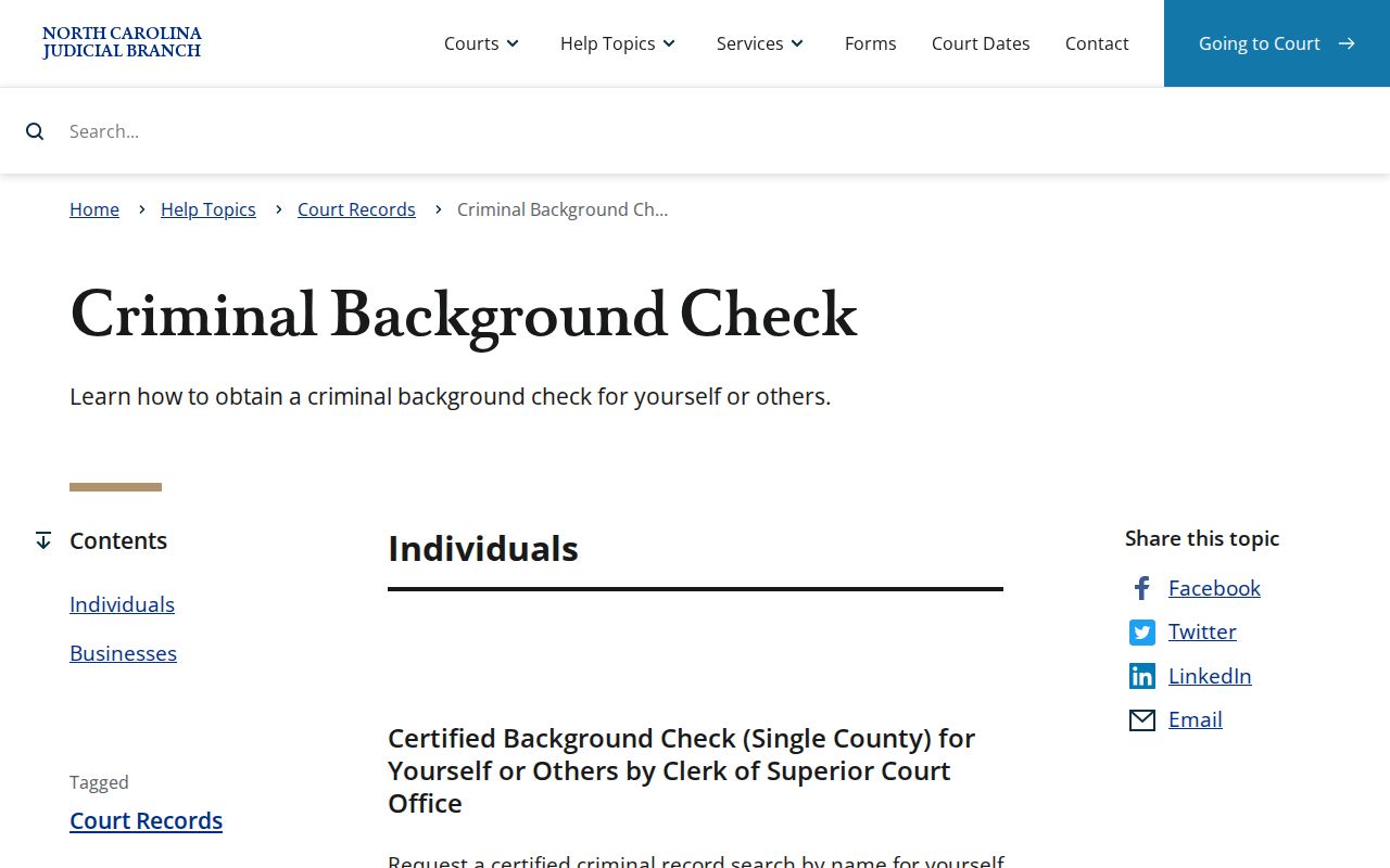 Indian Trail resident lookup certified criminal record procedure