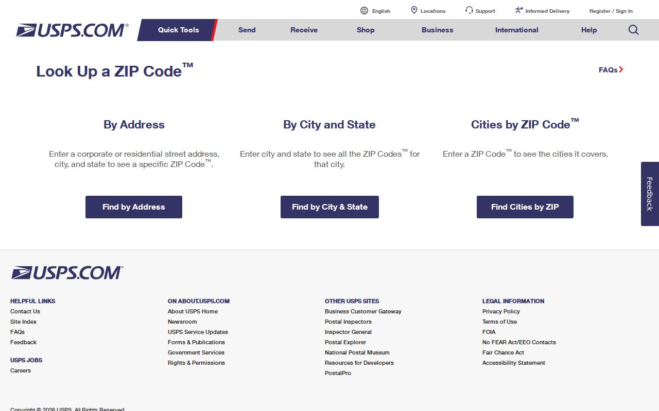 Indian Trail ZIP code directory USPS ZIP Code Lookup